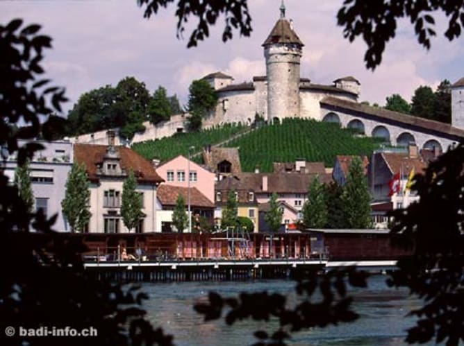 Blick auf den Munot in Schaffhausen