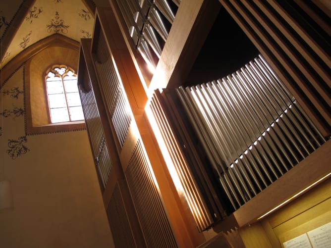 Das winddynamisches Werk der Orgel der Stadtkirche Biel