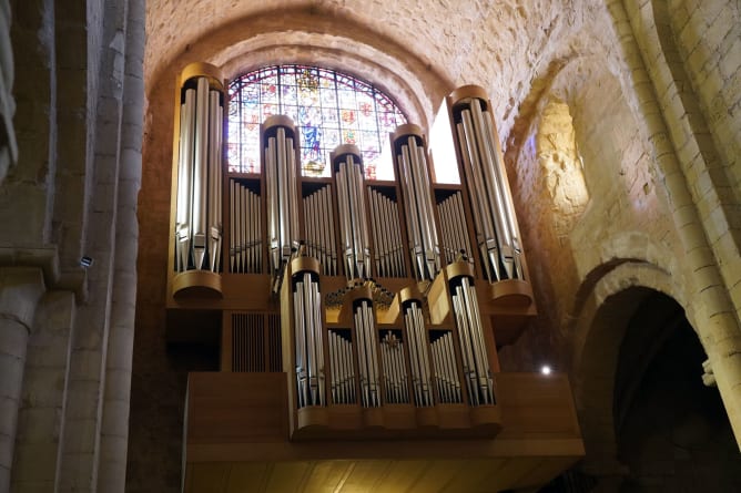 Metzler Orgel der Monestir de Santa Maria de Poblet