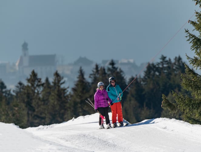 Skilift mit Aussicht