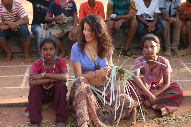 Workshop in Auroville, India