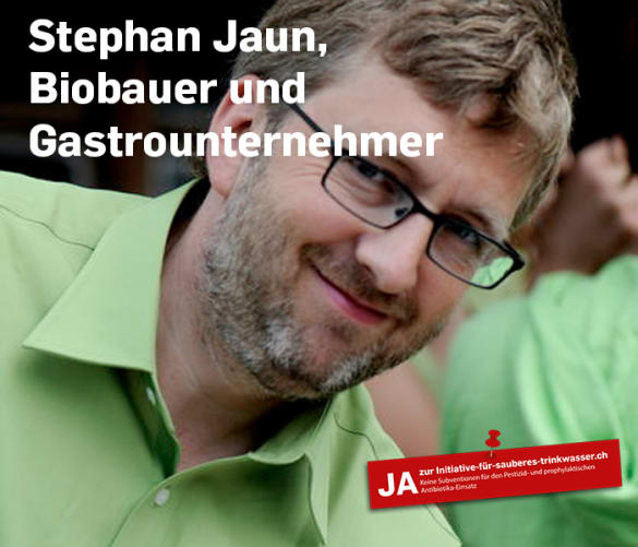 Stephan Jaun, Biobauer und Gastrounternehmer