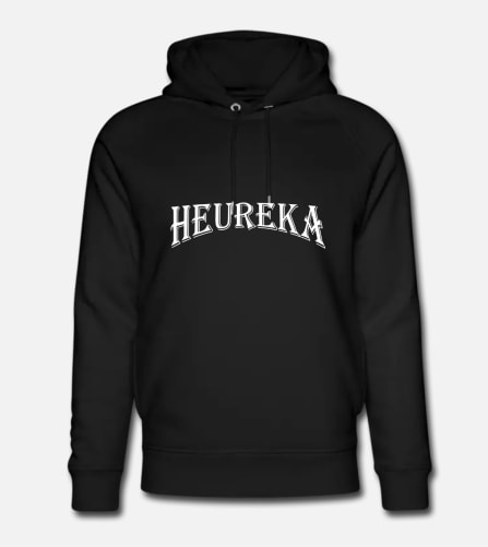 Hoodie HEUREKA (nur Schriftzug)