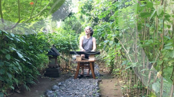 Spending time in nature often inspires new songs.