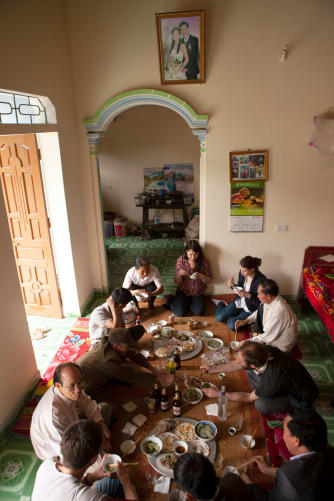 Abendessen bei Familie von Hưng