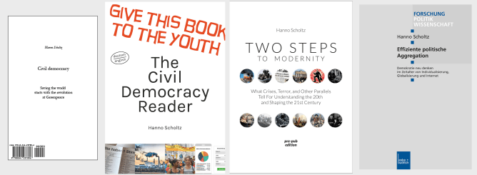 The books developing the Civil democracy project