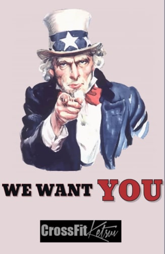 WE WANT YOU!