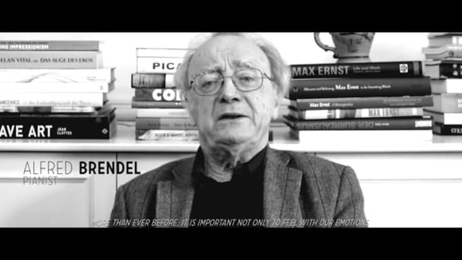 ALFRED BRENDEL - Statement zum Wiener Philharmoniker Haus für Asylsuchende