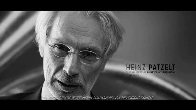 HEINZ PATZELT - Statement zum Wiener Philharmoniker Haus für Asylsuchende