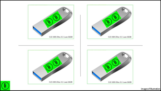 Datas obtenues dans la stricte légalité > La clé USB Ultra 3.1 Luxe 16GB (169 Mb/S) > disponible dès aujourd'hui le 04/03/2020