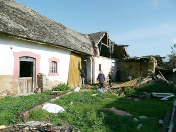 Haupthaus auf dem Tierheimgelände