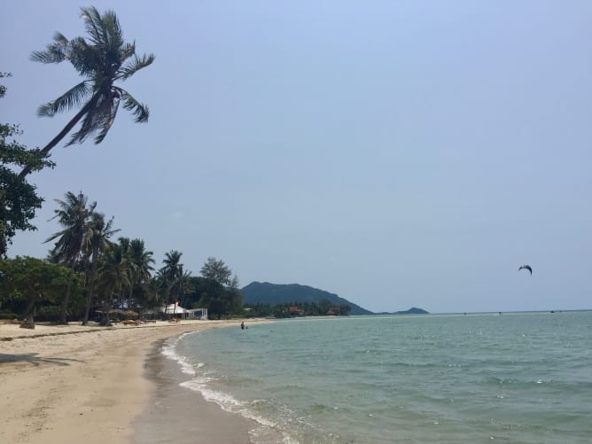 My refuge on Koh Phangan, high season for kitesurfing!