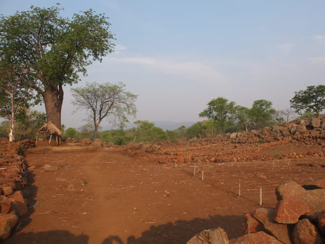 Die Landschaft bei Chakohwa