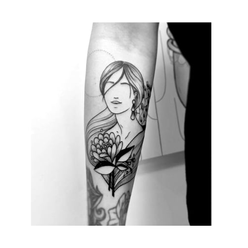 Tatouage Tami Hopf (non contractuel)