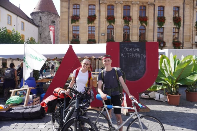 L’équipe rouge au festival Alternatyv d’Yverdon