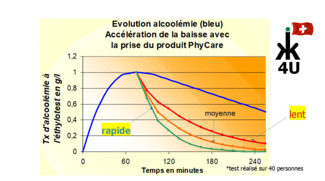 Décroissance alcoolémie