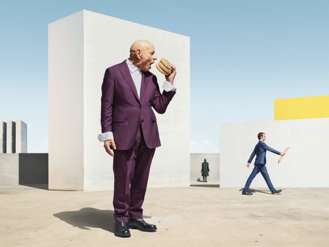 Beispiel Bild aus dem Buch- Clemens Ascher «THERE IS NO RELEASE FROM THE BRAIN POLICE» 