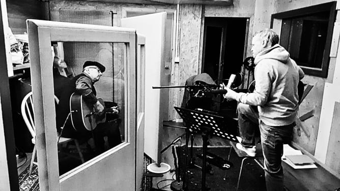 Recording with Roddy McKinnon@Smokey Joe's, Geneva