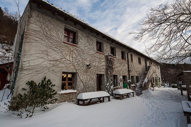 Schnee auf Ca’dell’Alpe