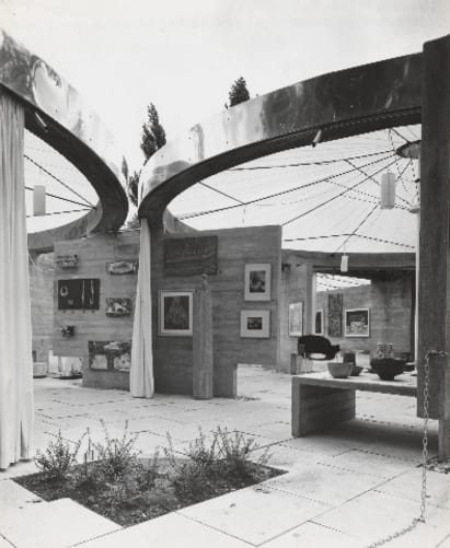 Kunstpavillon an der SAFFA 1958 in Zürich