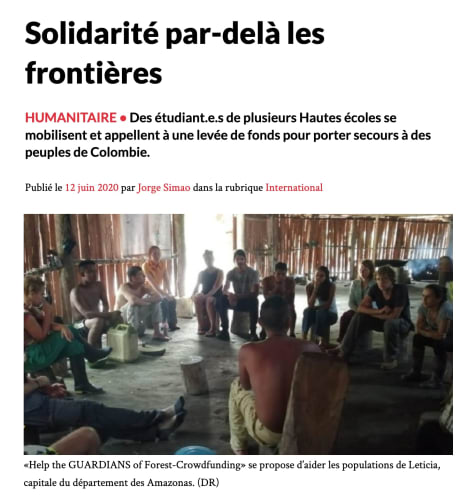 Gauche Hebdo Article