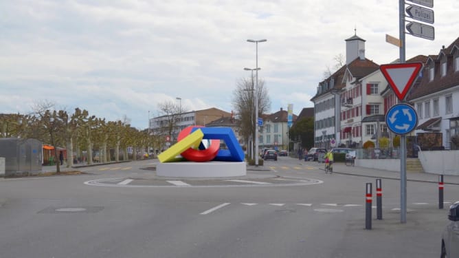 Kreiselmontage (virtuell), Standort: Boulevard Kreuzlingen