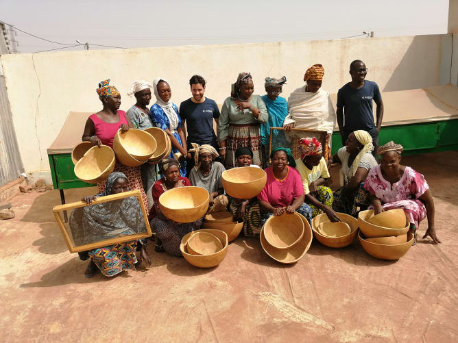 Antenna travaille avec des coopératives de femmes depuis 2018