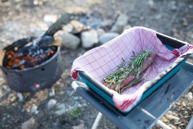 Lomo al trapo - Fleisch im Putzlappen.