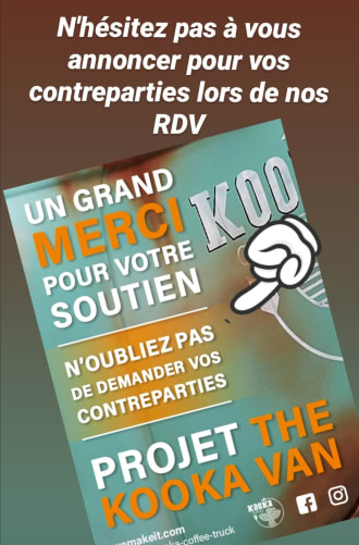 Vos contreparties 