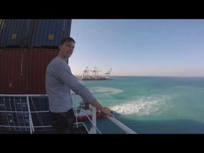 30 Days On A Containership - A Long Way from Malta to Malaysia