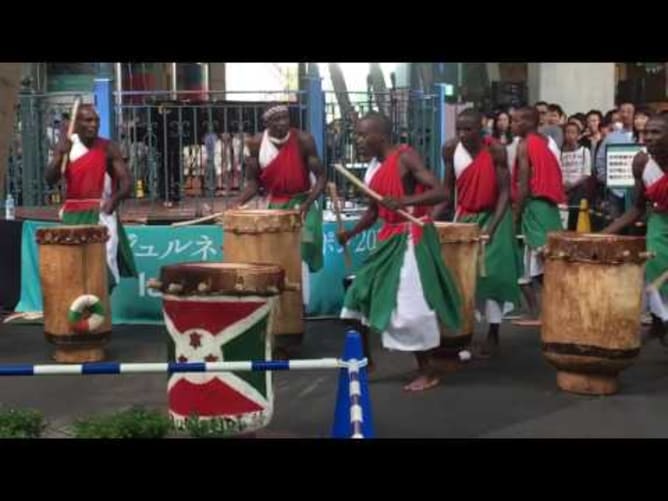 Drummers of Burundi . Tokyo 2016. 5.4 part.2