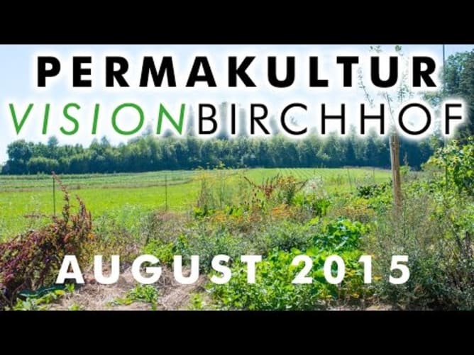 Permakultur Projekt Vision Birchhof September 2015