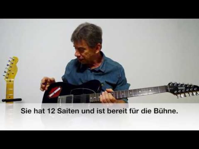 Rick Harris stellt Angy Burris 12-saitige Hohner Professional vor