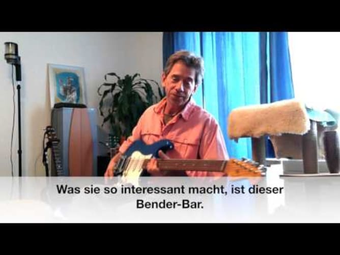 Rick Harris stellt Angy Burris Baritone-E-Gitarre vor