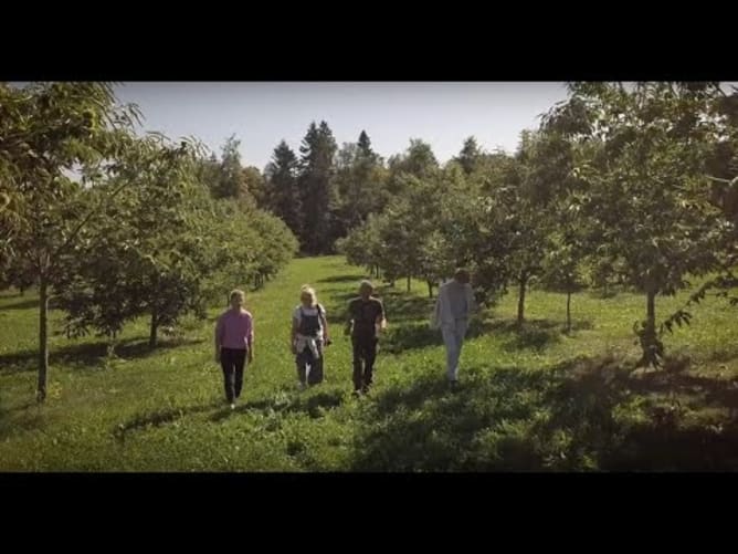Die Vermicelleria zu Besuch auf der Kastanienplantage im Aargau