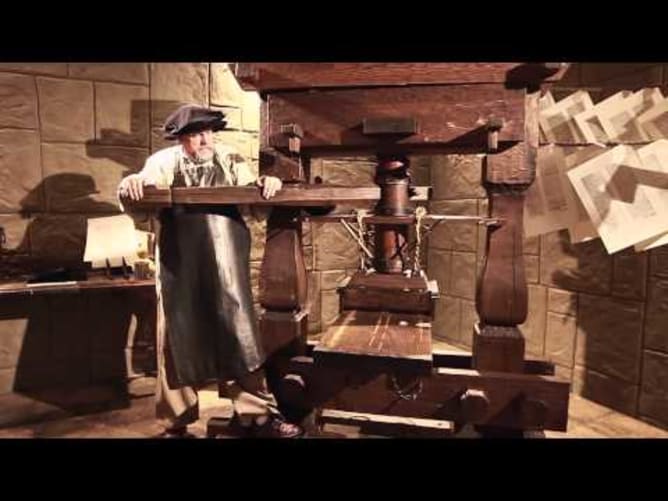 Gutenberg Printing Press: Passages Exhibit