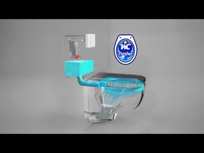 Funktionsweise WC Fresher Unterputzspülkasten