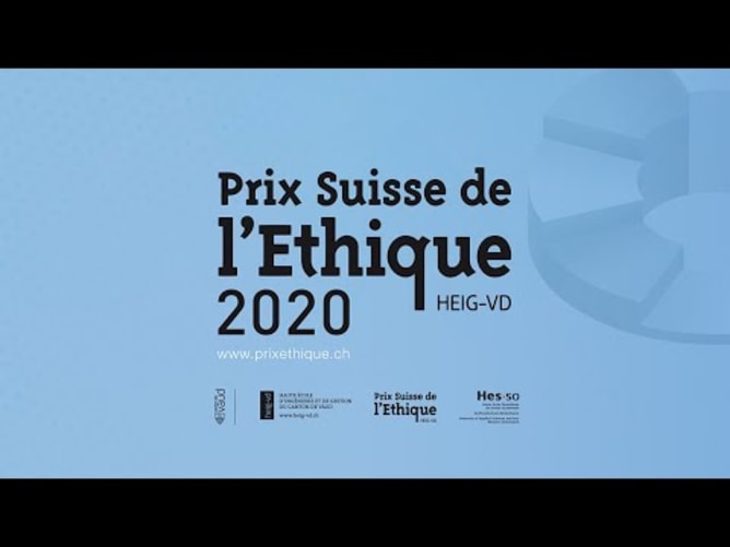 15ème édition du Prix Suisse de l’Ethique