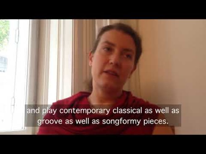 Irene Kepl (violin) about string quartets and the music of VIOLET SP!N