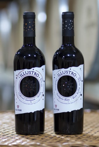 Fautor ILLUSTRO Limitierte Auflagen - Cabernet Sauvignon - Merlot, und Chardonnay - Sauvignon Blanc - Rhein Rhiesling