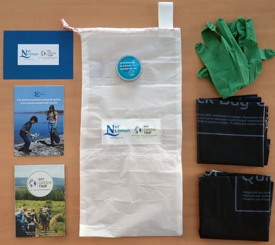 Cleaning kit from the Association for the Protection of Lake Geneva (ASL)