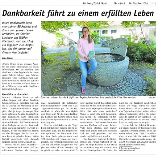 Artikel im Züriberg