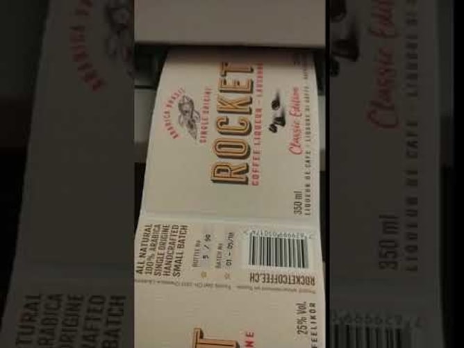 Étiquetage RocketCoffee