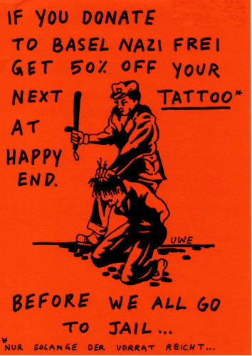 Tattoo-Vergünstigung bei happy end!