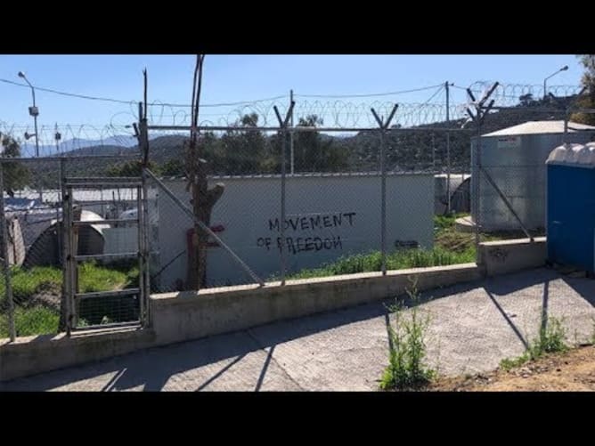 Dancers For the World - Moria refugees camp of Lesbos (Greece), March 2019