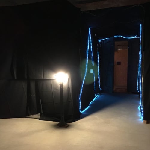 Der Eingang unserer Installation am Gassenfest Villigen 2019