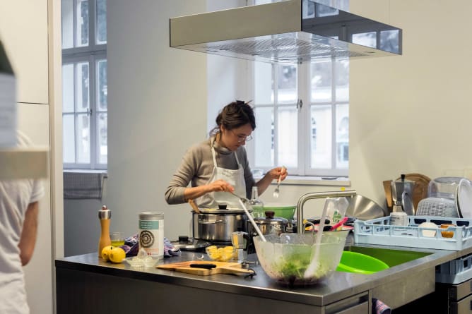 Kochen als Ausgleich.