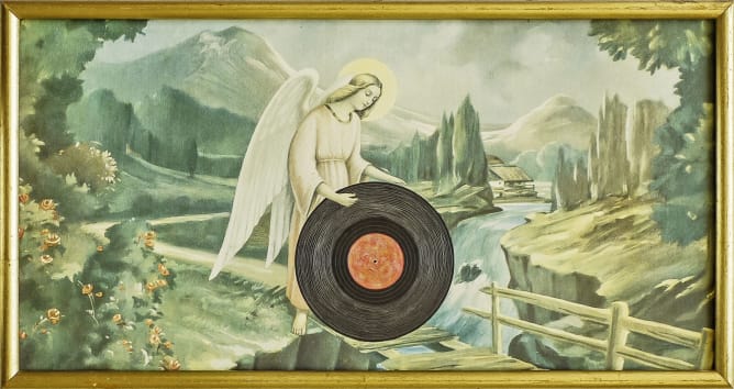 Print «Save The Vinyl II», 50x26,5cm, catégorie I