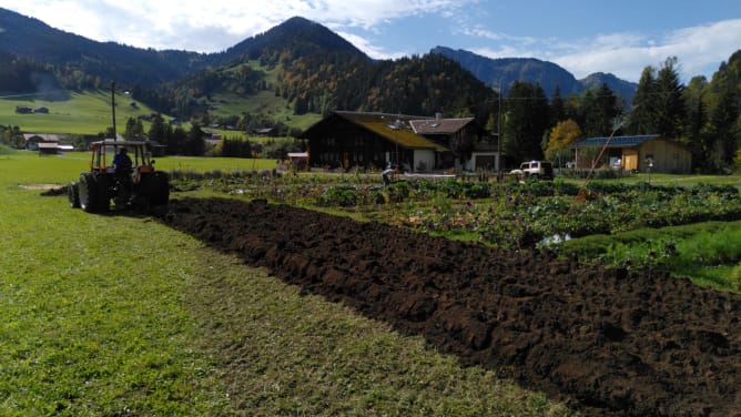 Eröffnung des neuen Gärten