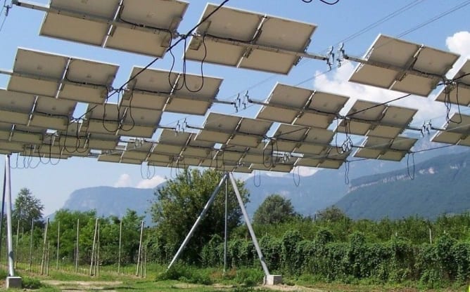 Günter Czaloun, Österreich - Seilgestell für PV-Module